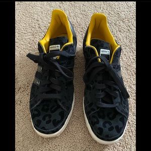 Adidas Originals Black Leopard Print